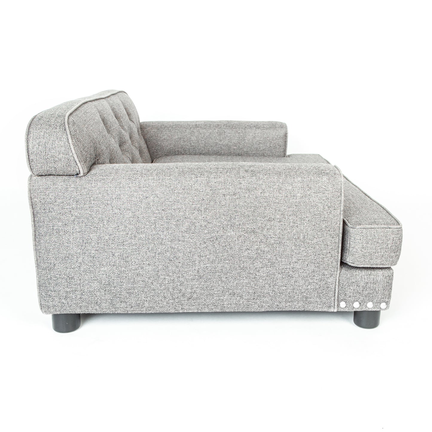 Upholstered Kids' Sofa- Tufted, Washable, Performance Fabrics